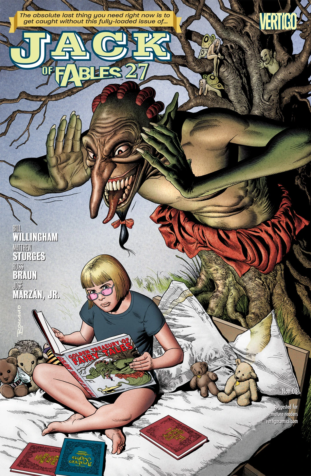 Jack of Fables #27 (DC, 2008 — Cover A) cover